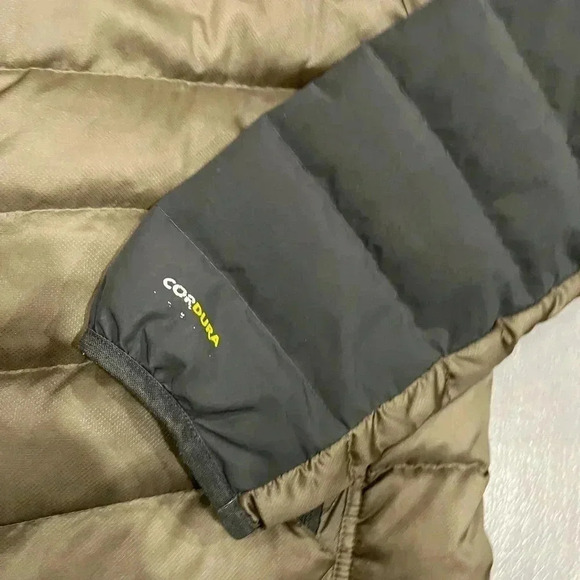 [L]Eddie Bauer Goose Down Filled Cordura Men  Light Puffer Jacket - Picture 5 of 13